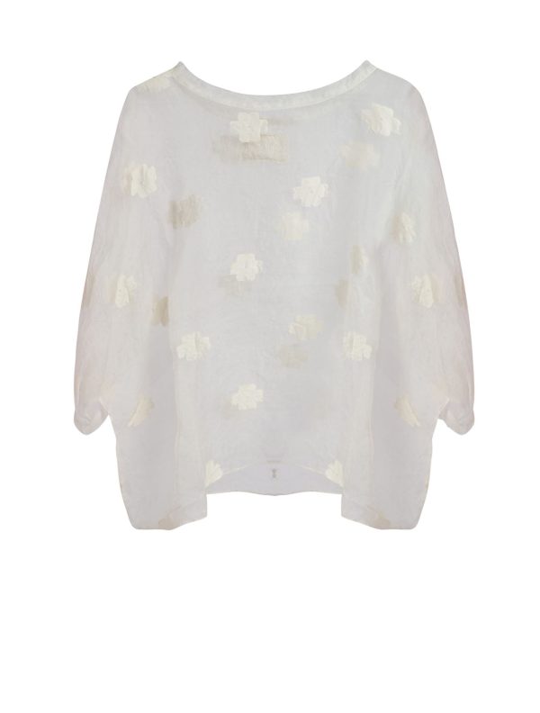 Organza Sheer Top