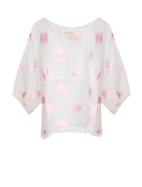 Organza Sheer Top